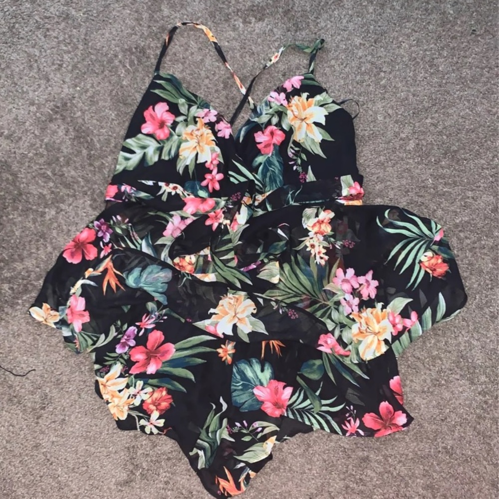 Fashion Nova floral romper